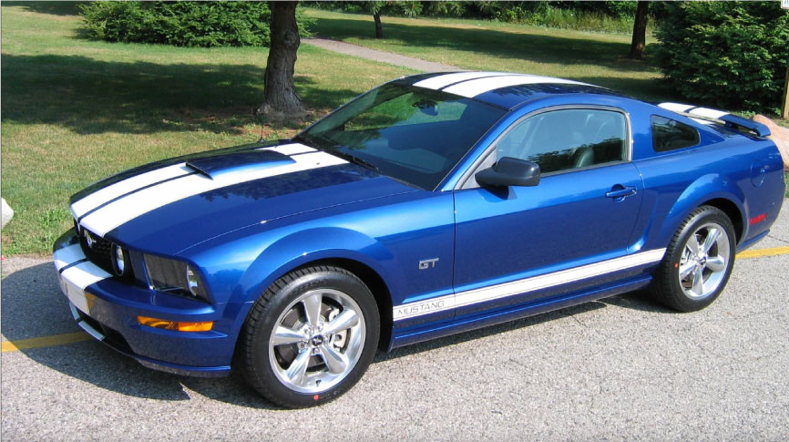 2007 FORD MUSTANG GT PREMIUM.